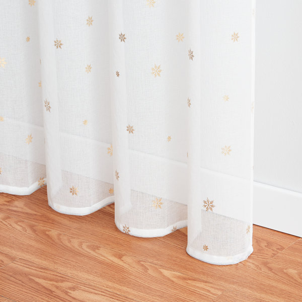 Mercer41 Linita Polyester Sheer Curtains & Drapes Pair Wayfair